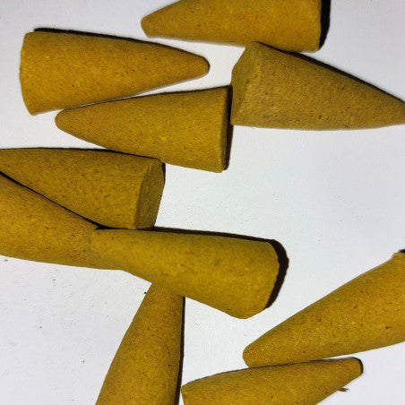 20 cônes d'encens Citron