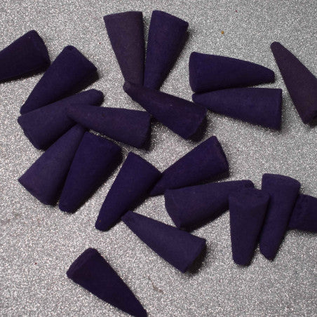20 cônes d'encens Violette