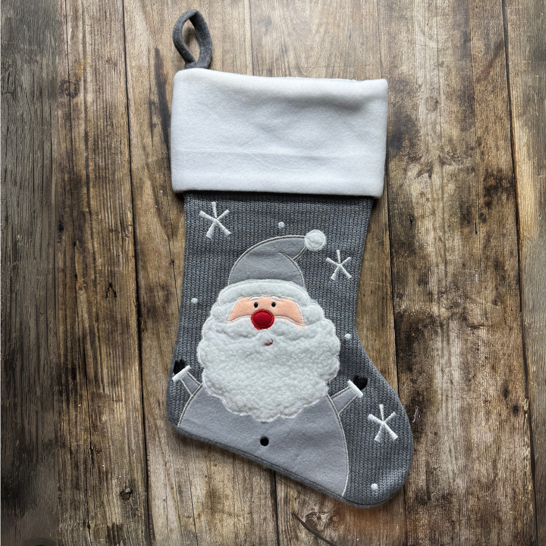 Chaussette de Noël personnalisable – Père Noël