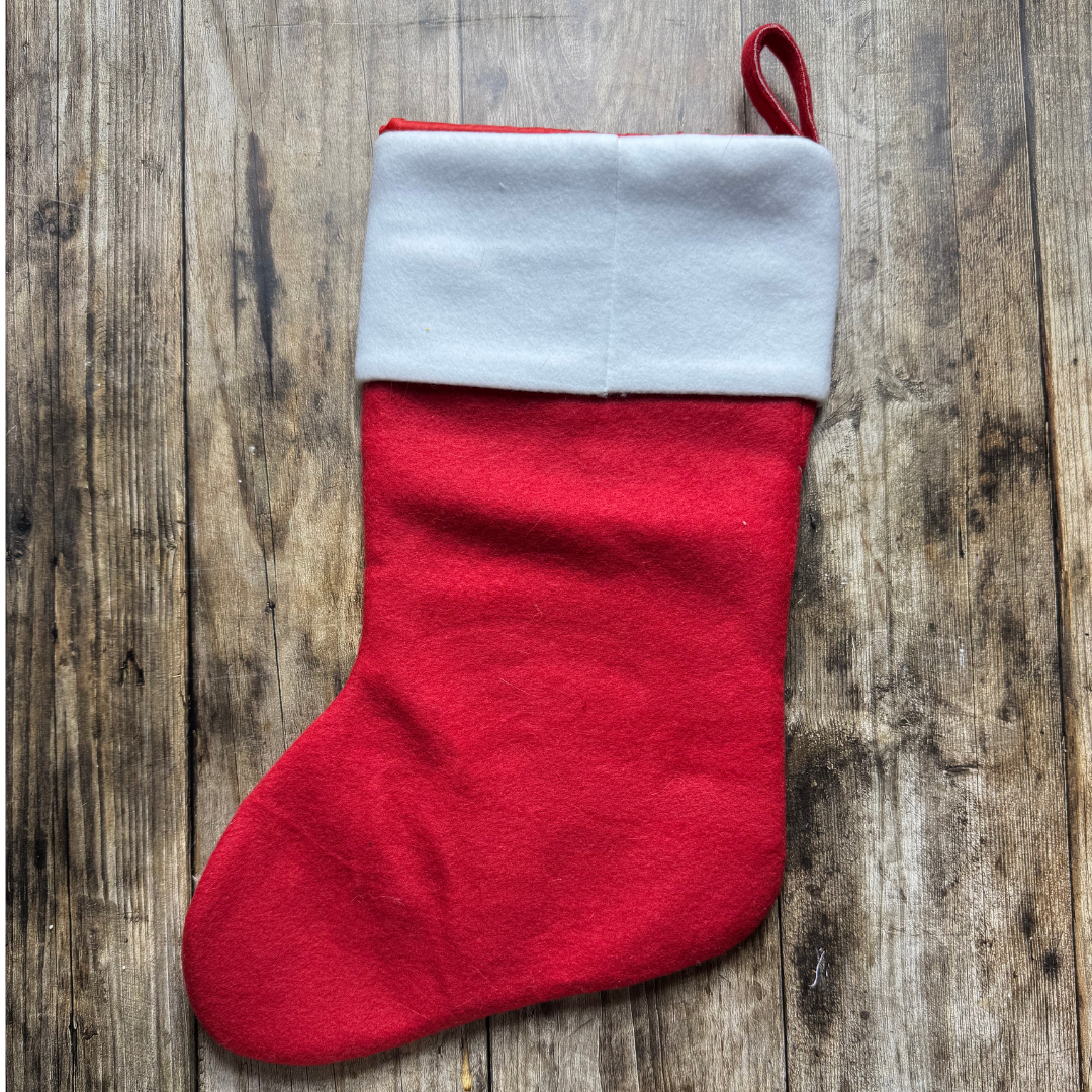 Chaussette de Noël personnalisable – Père Noël