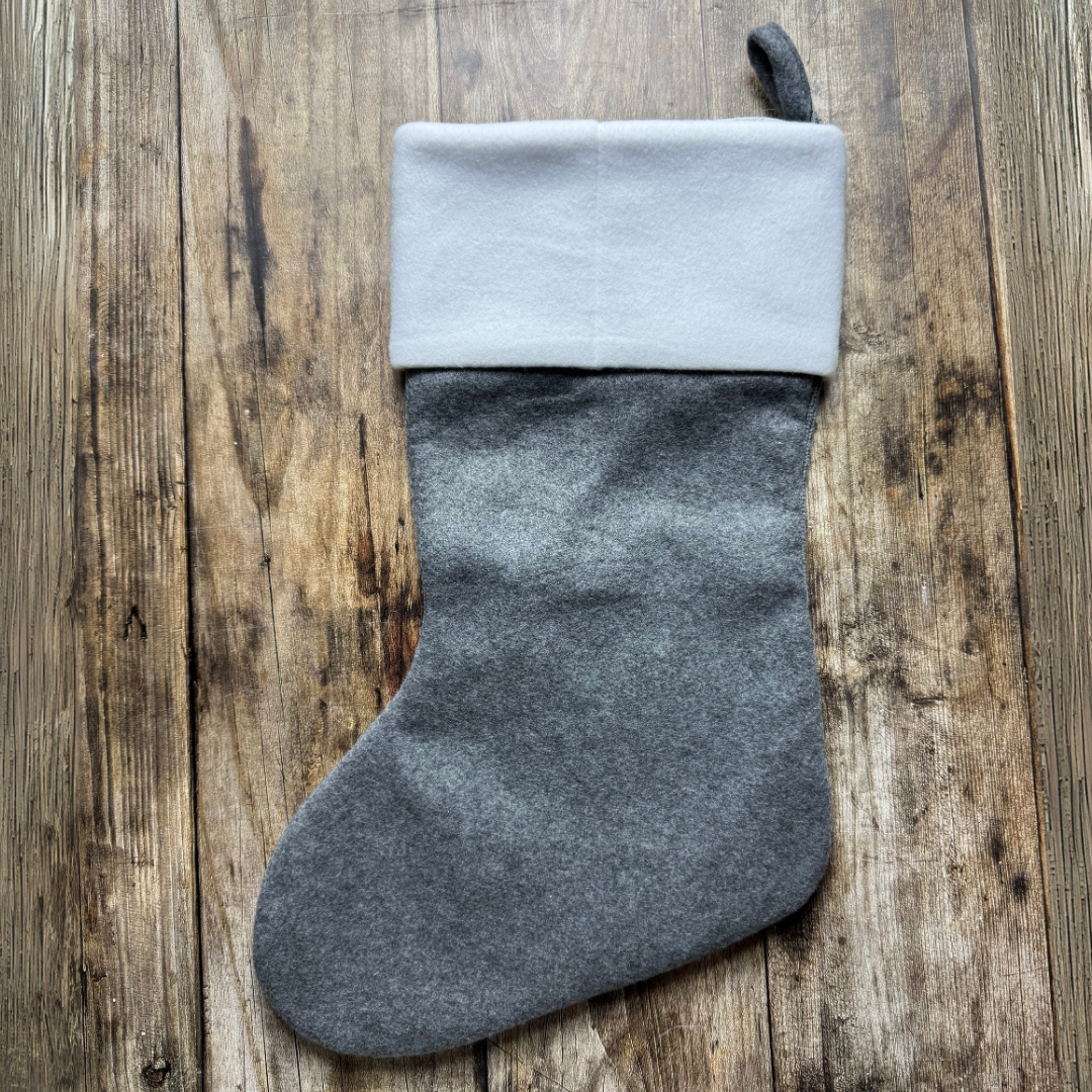 Chaussette de Noël personnalisable – Ourson