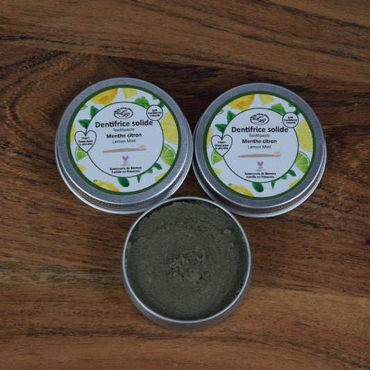 Dentifrice solide Menthe Citron