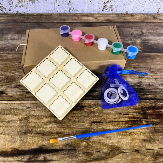 Jeu du Morpion à peindre