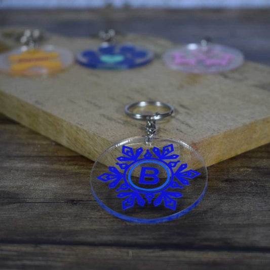 Porte clé Flocon personnalisé