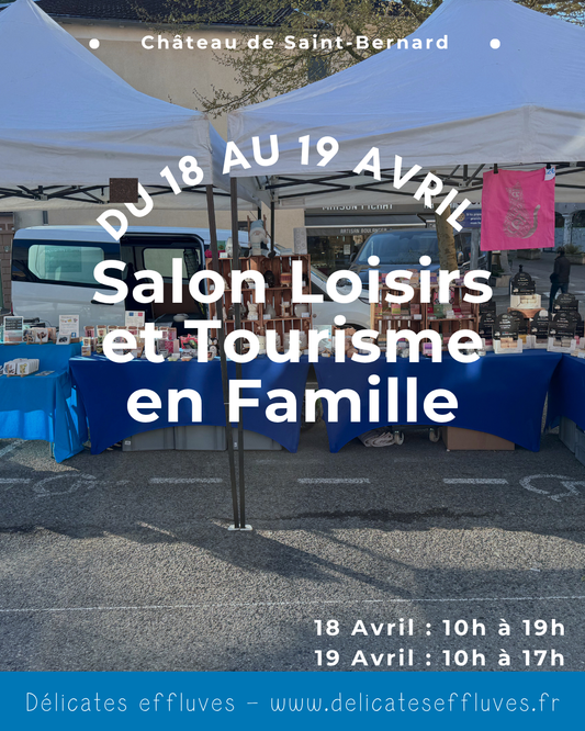 Délicates Effluves au Salon Loisirs et Tourisme en Famille