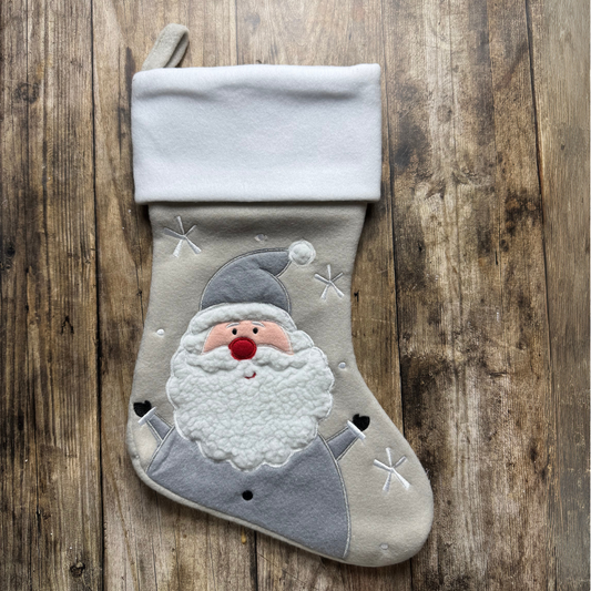 Chaussette de Noël personnalisable – Père Noël