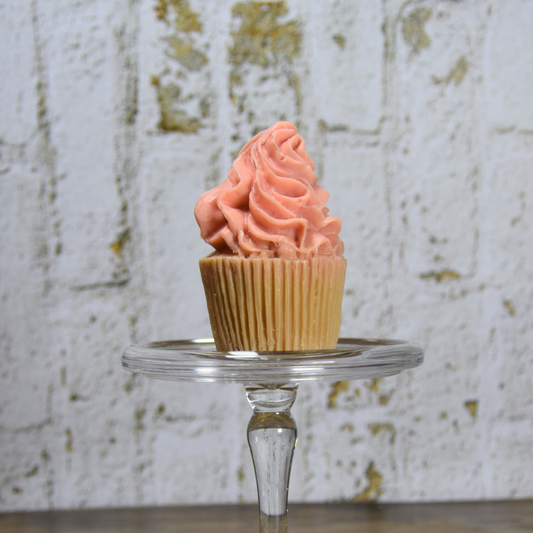 Savon Cupcake - Biscuit à la Fraise d'Enfance