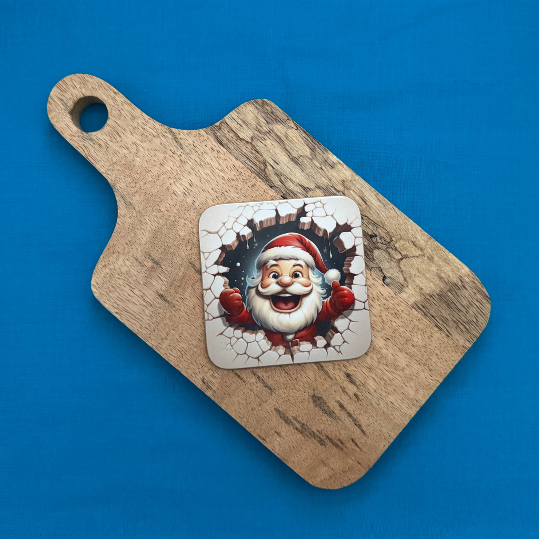 Dessous de verre -  Dans la glace