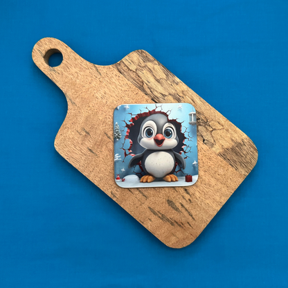 Dessous de verre -  Dans la glace