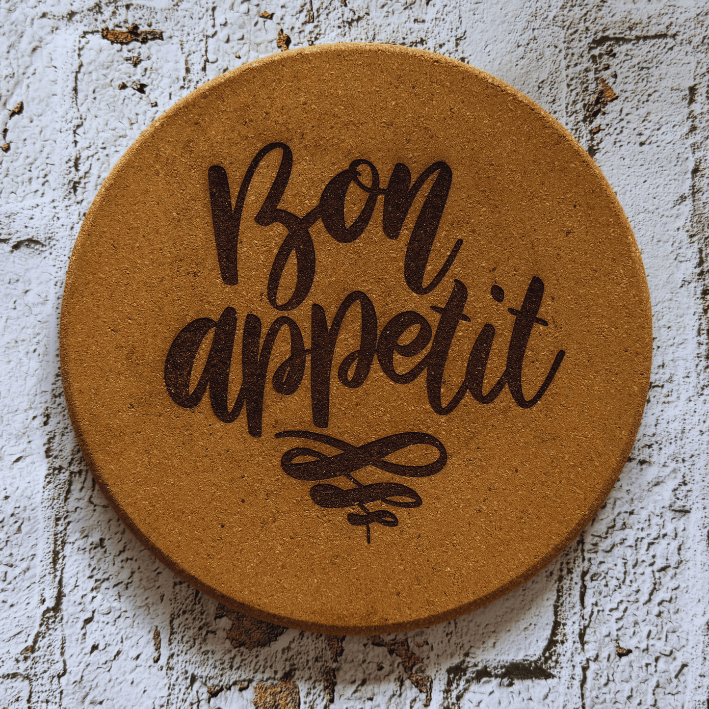 Dessous de plat Ø 19 cm en liège - Bon appétit