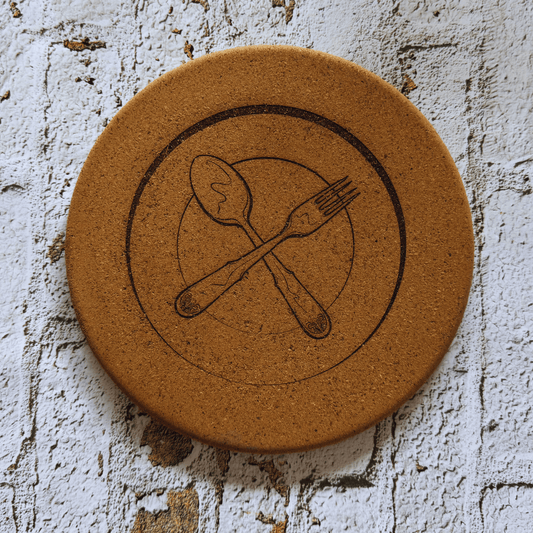 Dessous de plat Ø 19 cm en liège - Couvert