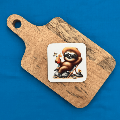 Dessous de verre - Intrus à la plage