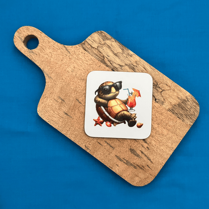 Dessous de verre - Intrus à la plage