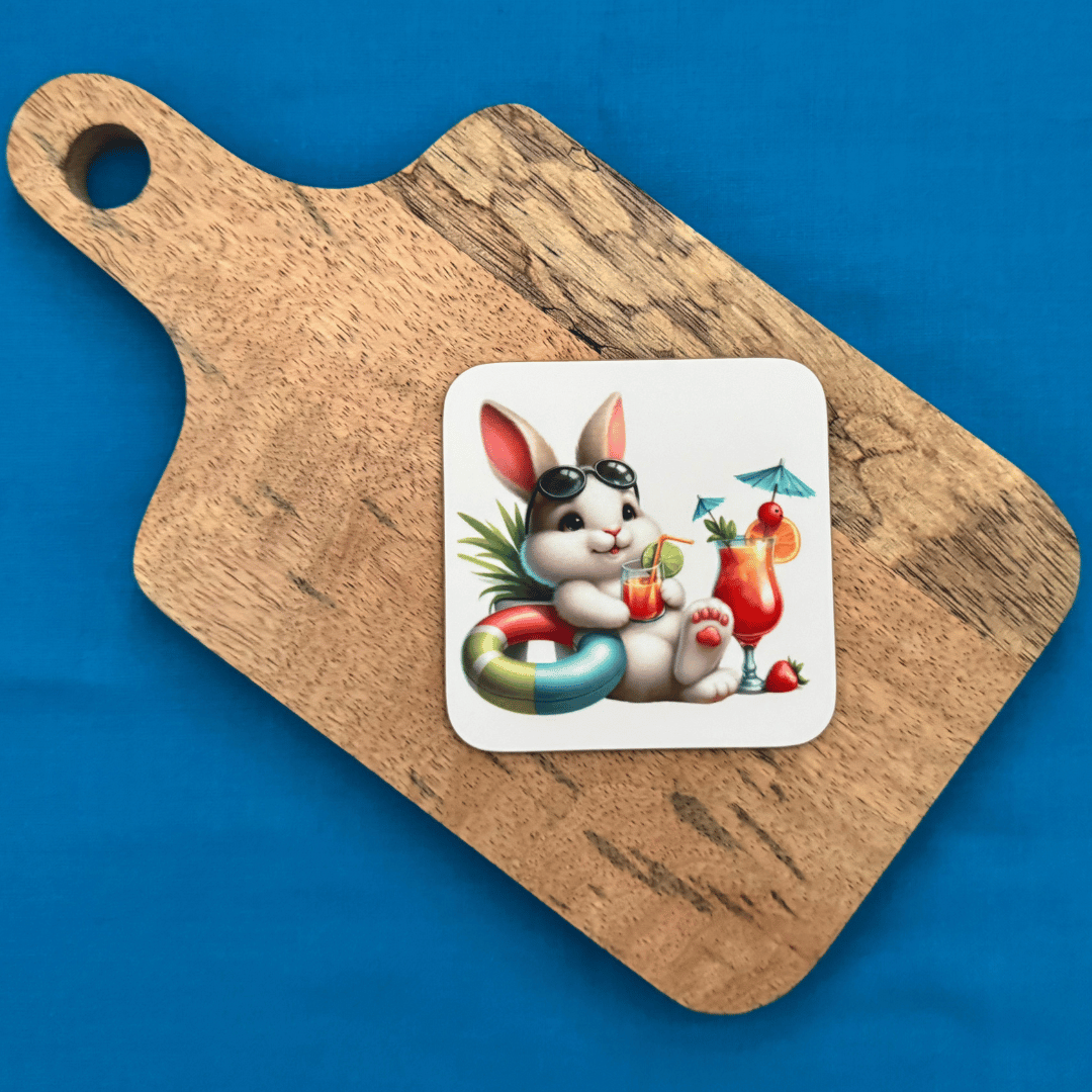 Dessous de verre - Intrus à la plage