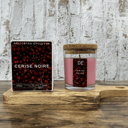 Bougie 25h - Cerise Noire