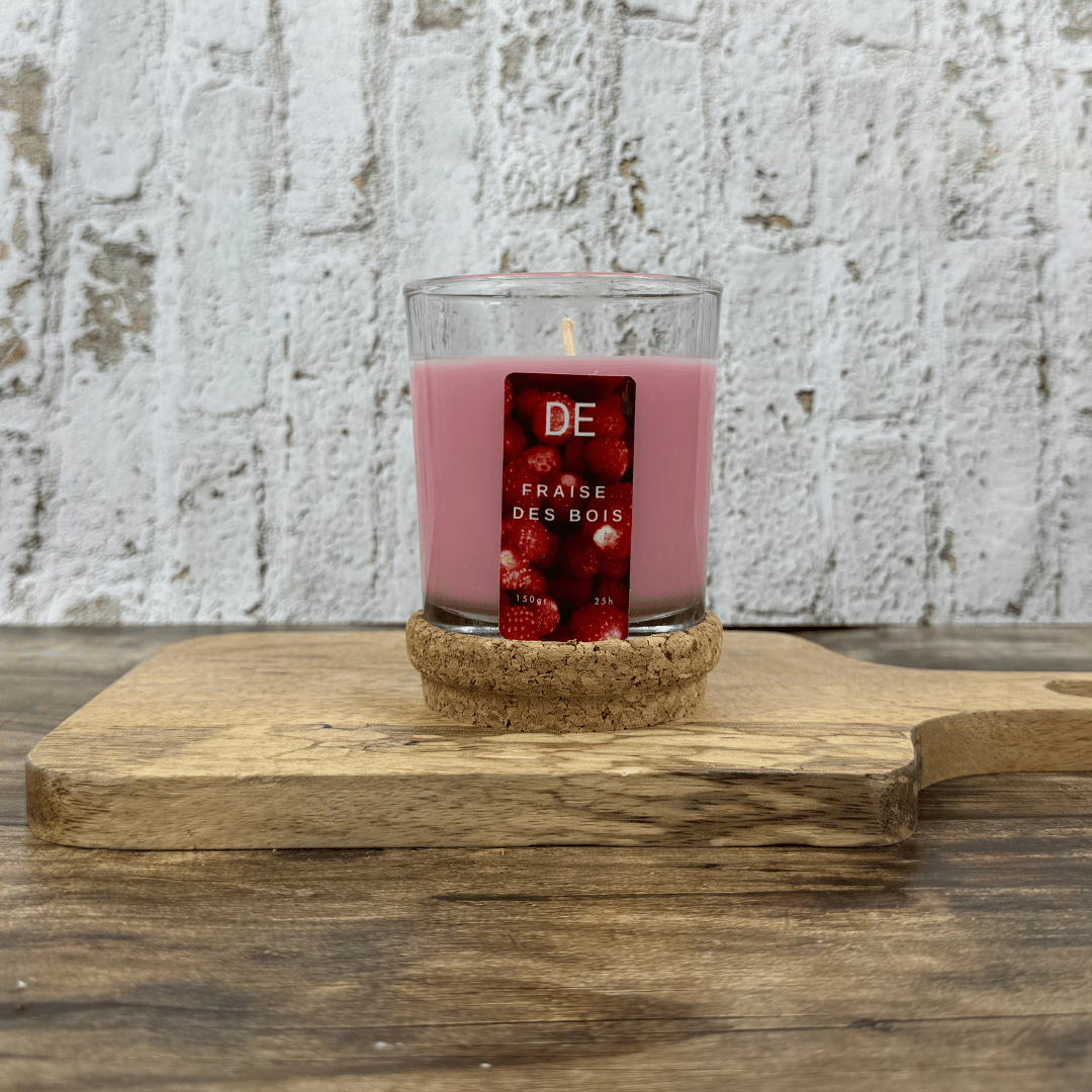 Bougie 25h - Fraise des Bois