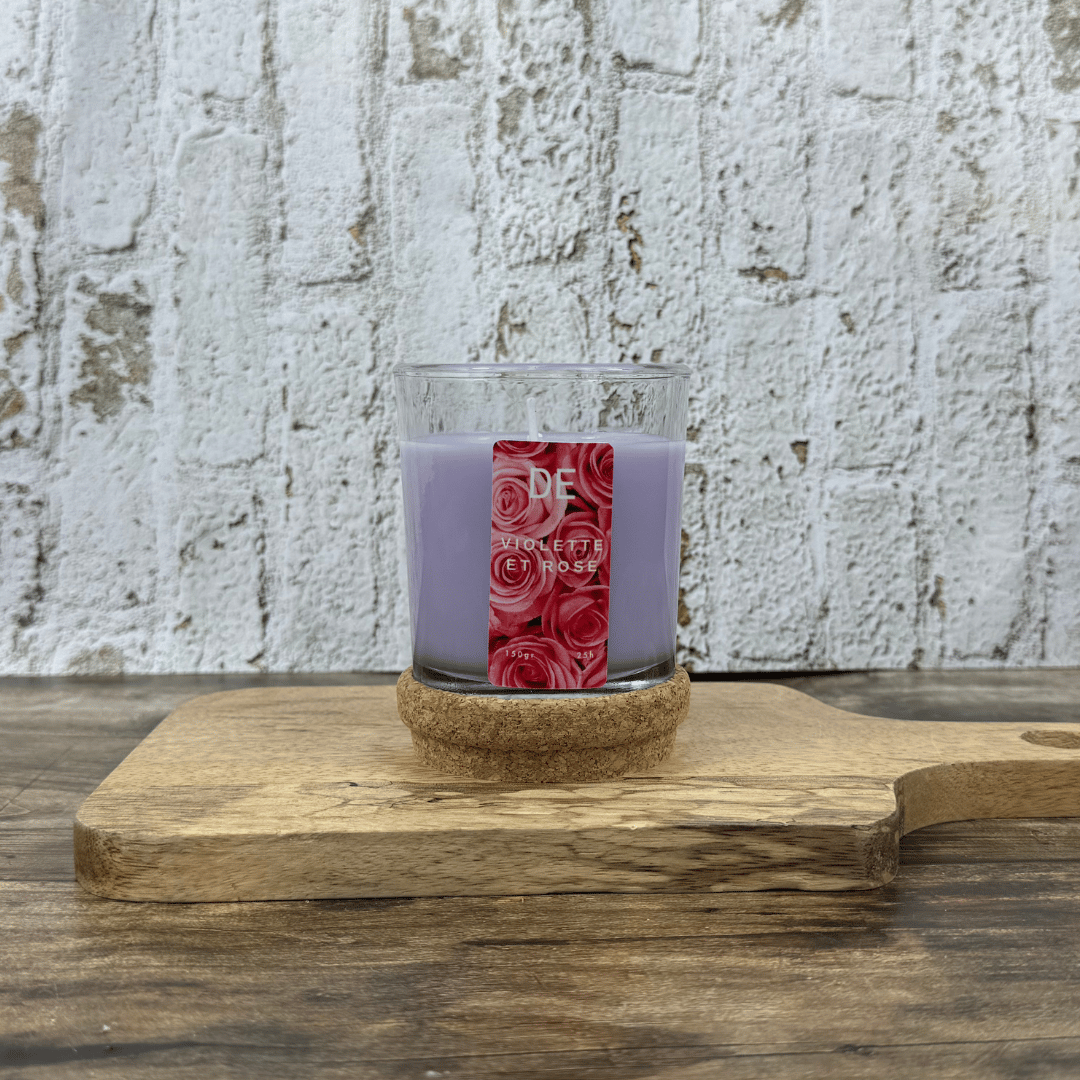 Bougie 25h - Violette et Rose