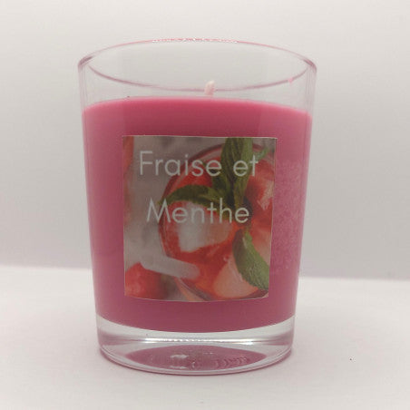 Bougie Fraise et Menthe