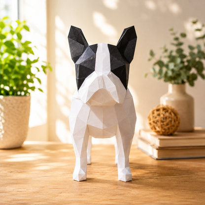 Puzzle 3D magnétique – Bulldog